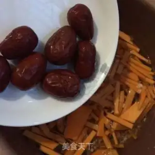 Make "Red-tree pumpkin porridge." step 5