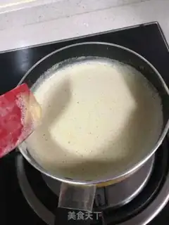 Make Bean box cake step 5
