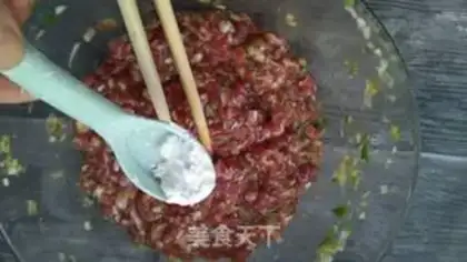 Make The radish beef waffles step 6