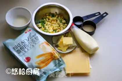 Make Corn cheese bread step 0