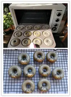 Make Dragoncat donuts step 7