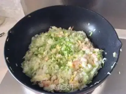 Make Shrimp egg rice step 5