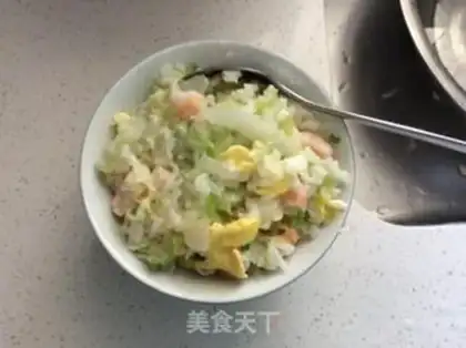 Make Shrimp egg rice step 6