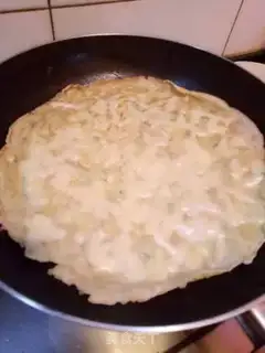 Make Meat pine omelet step 8