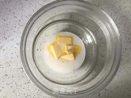 Make Coconut almond cake step 1