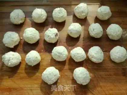 Make Sour radish tofu pills step 8