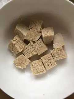 Make Frozen tofu step 1