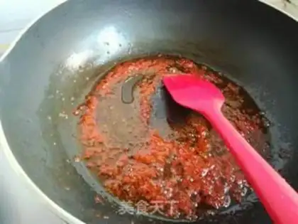 Make Sour radish tofu pills step 12