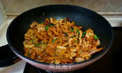 Make Spicy squid step 15