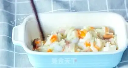 Make Silver fish and vegetable pasta step 4