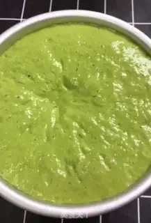 Make Spinach hair step 5