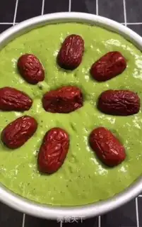 Make Spinach hair step 6