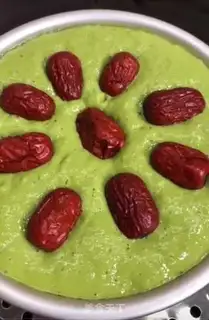Make Spinach hair step 7