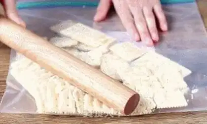 Make Red potato cake step 1