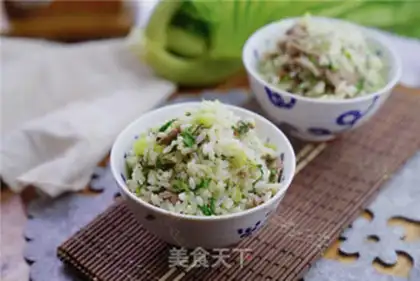 Make Mustard beef fried rice step 6
