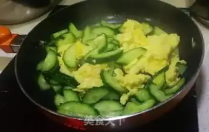Make Egg cucumber step 9