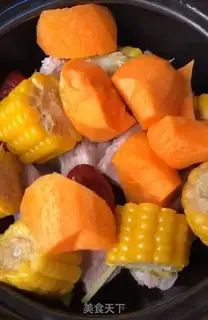 Make Corn carrot steak soup step 4