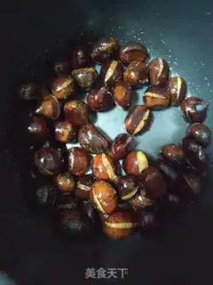 Make High-pressure pans with chestnuts step 4
