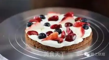 Make Chocolate naked cake step 11