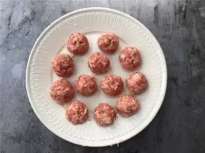 Make Sweet yogurt balls step 2