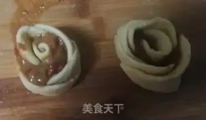 Make Family version of red bean bread step 2