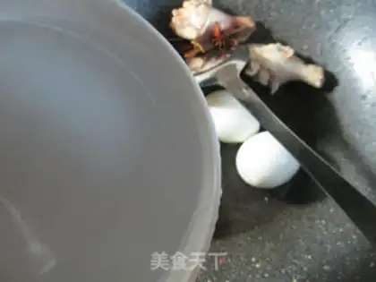 Make Eggs and chicken wings step 3