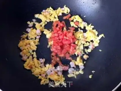 Make Cheese fried rice step 6