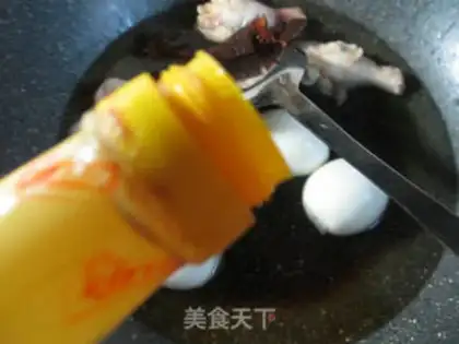 Make Eggs and chicken wings step 5