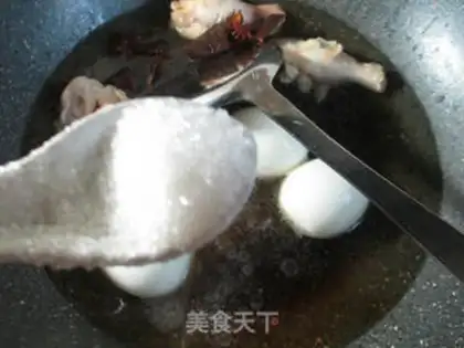 Make Eggs and chicken wings step 7