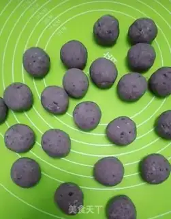 Make Potato rice sesame ball step 4