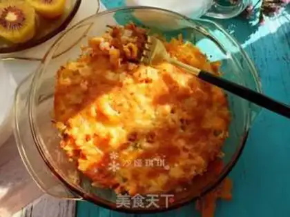 Make Cheese fried rice step 15