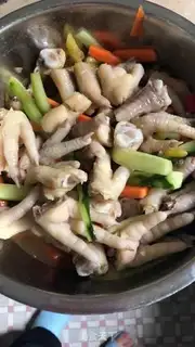 Make Porridge claws step 0