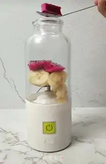 Make Banana dragon milkshake step 1