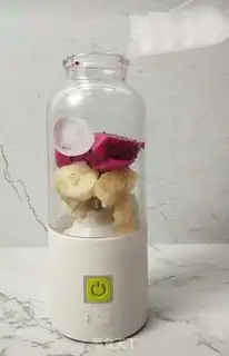 Make Banana dragon milkshake step 2