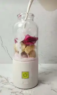 Make Banana dragon milkshake step 3