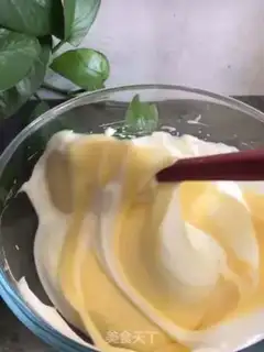 Make Orange cake roll step 7