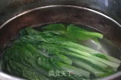 Make Cabbage tofu step 1