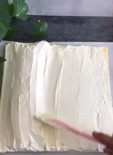 Make Orange cake roll step 13