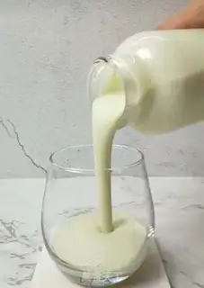 Make Butter and honey milk step 5