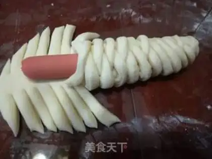 Make Big ham roll step 11