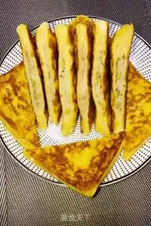 Make Fruit egg toast step 8