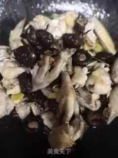 Make Ginger mushroom fried chicken step 3