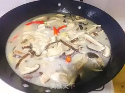 Make Yellow chicken step 4