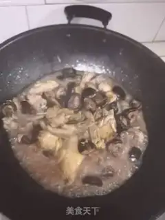 Make Ginger mushroom fried chicken step 5