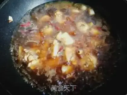 Make Frozen potatoes, chicken legs step 8