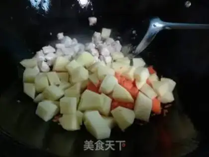 Make Curry chicken step 6