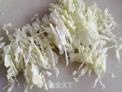 Make The greens blow the rice line step 1