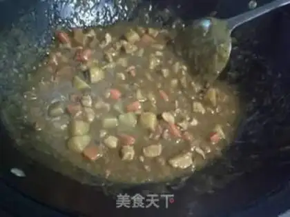 Make Curry chicken step 11