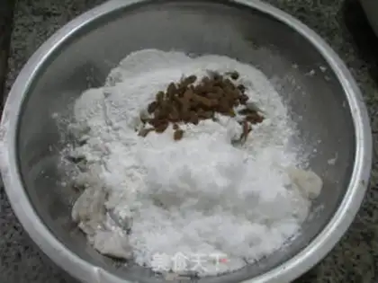 Make raisin taco step 2