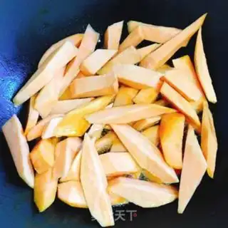 Make Fried melon step 1